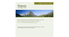 Desktop Screenshot of paulsimonlaw.com